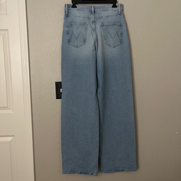 New MOTHER High Waisted Spinner Zip Heel 28 - Picture 9 of 10